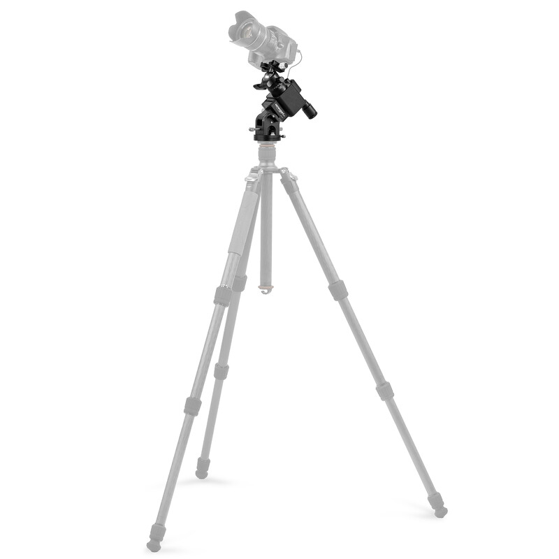 Omegon Montatura Set Segugio Tracker con testa a sfera, testa equatoriale Deluxe e cercatore polare