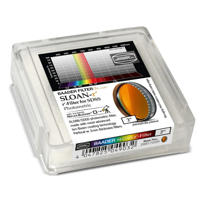 Baader Filtro SLOAN/SDSS r' Photometric 2"