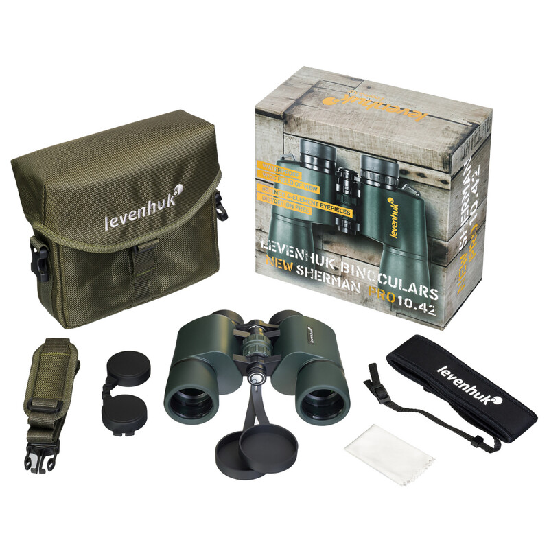 Levenhuk Binocolo Sherman PRO 10x42