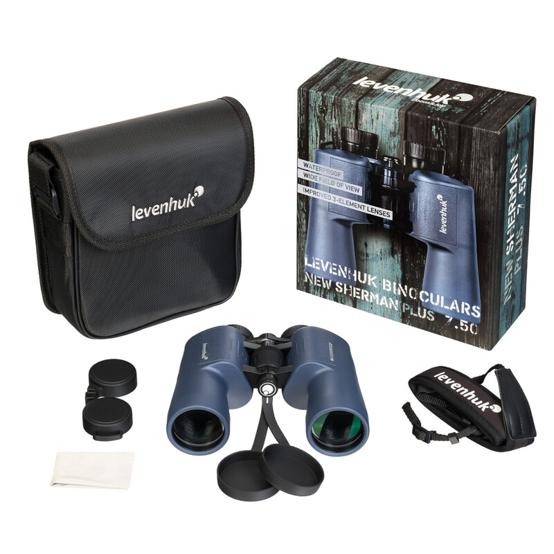 Levenhuk Binocolo Sherman PLUS 7x50