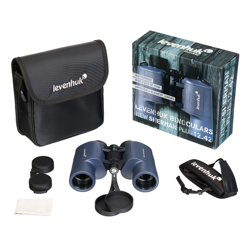 Levenhuk Binocolo Sherman PLUS 12x42