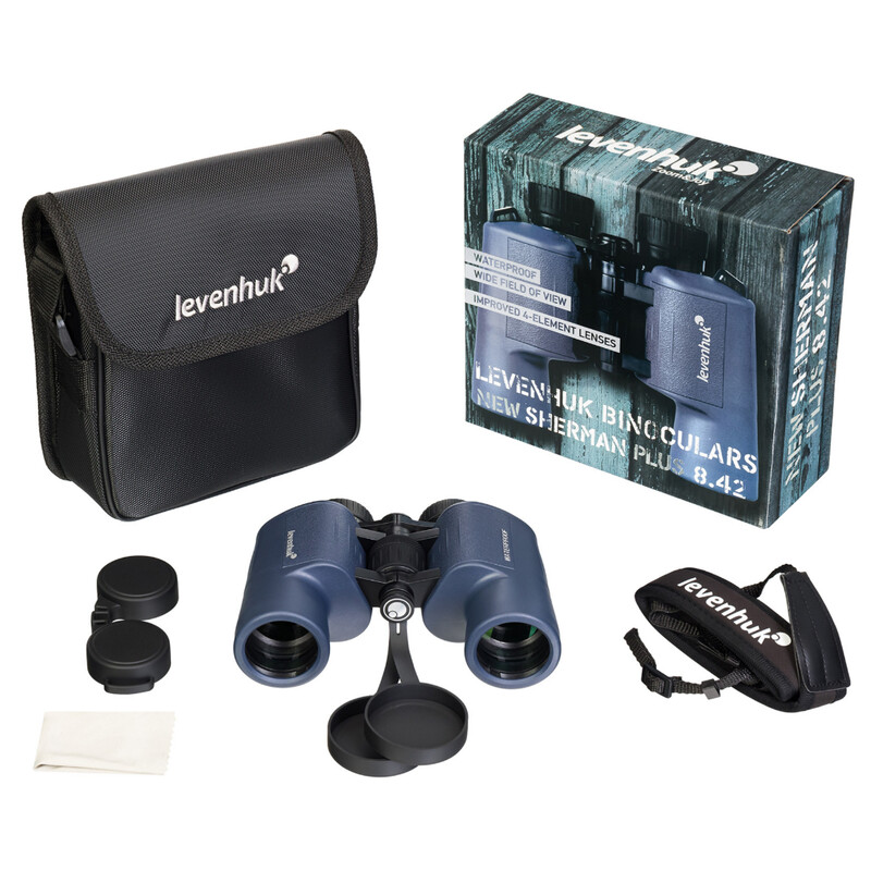 Levenhuk Binocolo Sherman PLUS 8x42
