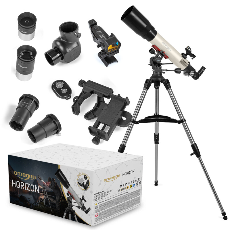 Omegon Telescopio Horizon AC 90/650 AZ-Bellavista