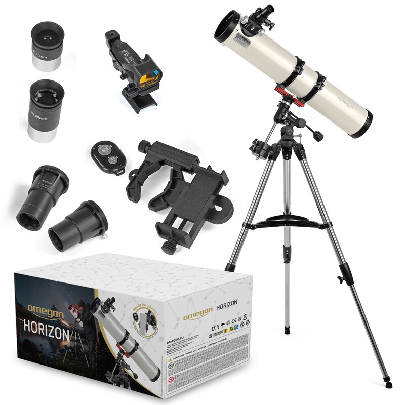 Omegon Telescopio Teleskop Horizon N 114/900 EQ Neo