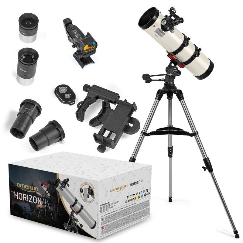 Omegon Telescopio Teleskop Horizon N 130/650 AZ-Bellavista